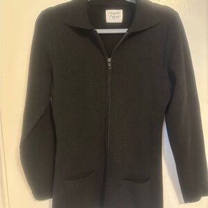 Margaret O’Leary Black Knit Jacket